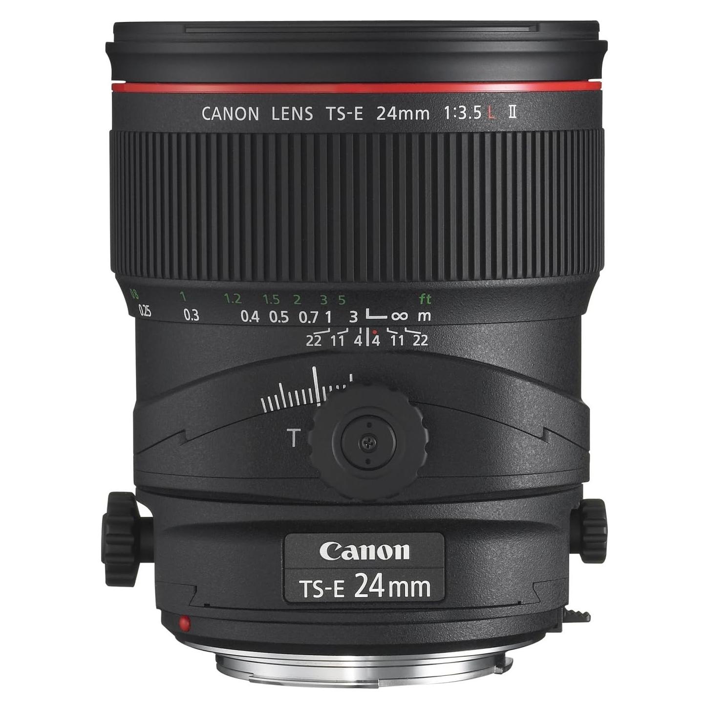 Lente Canon TS-E 24mm f/3.5L II Inclinación y Desplazamiento