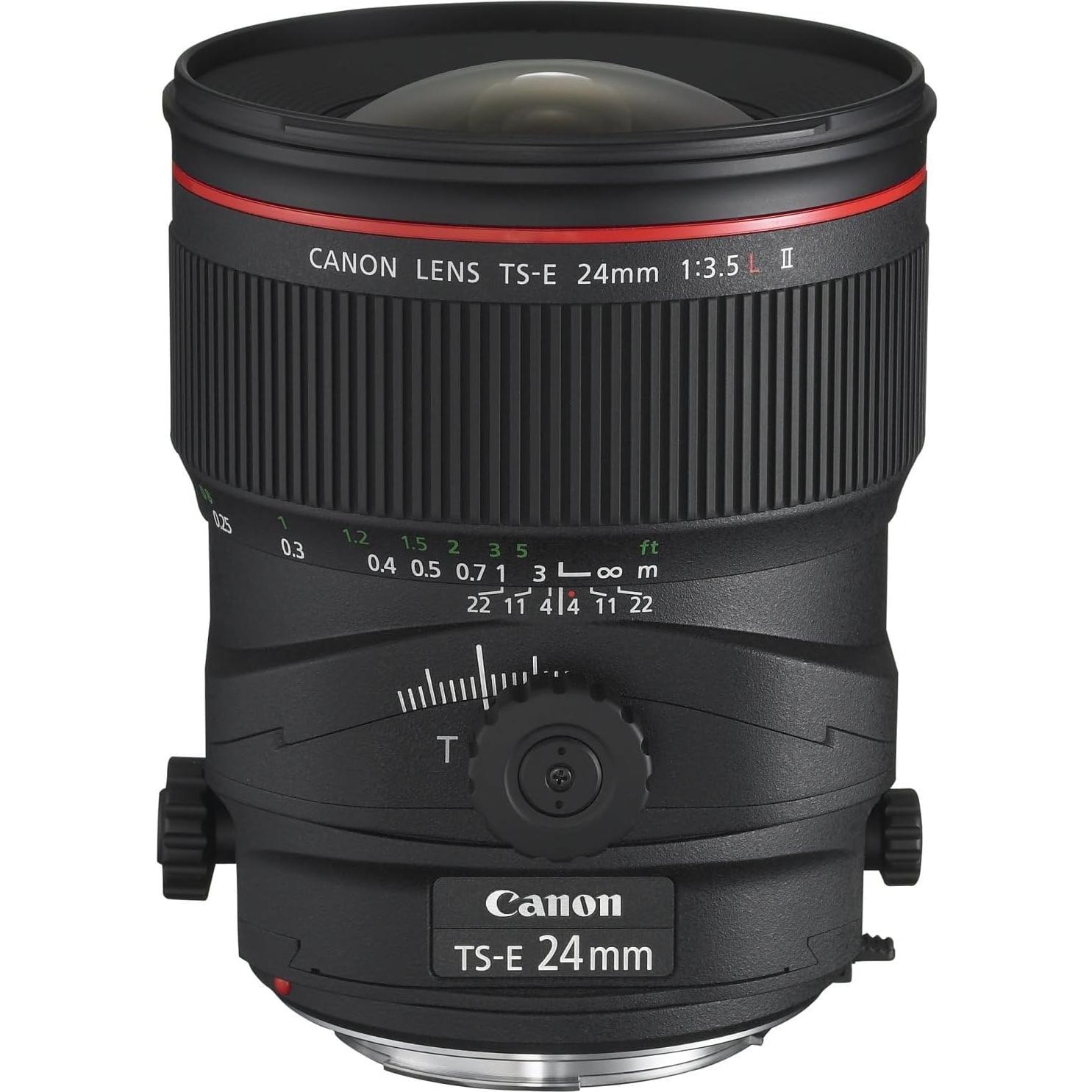 Lente Canon TS-E 24mm f/3.5L II Inclinación y Desplazamiento