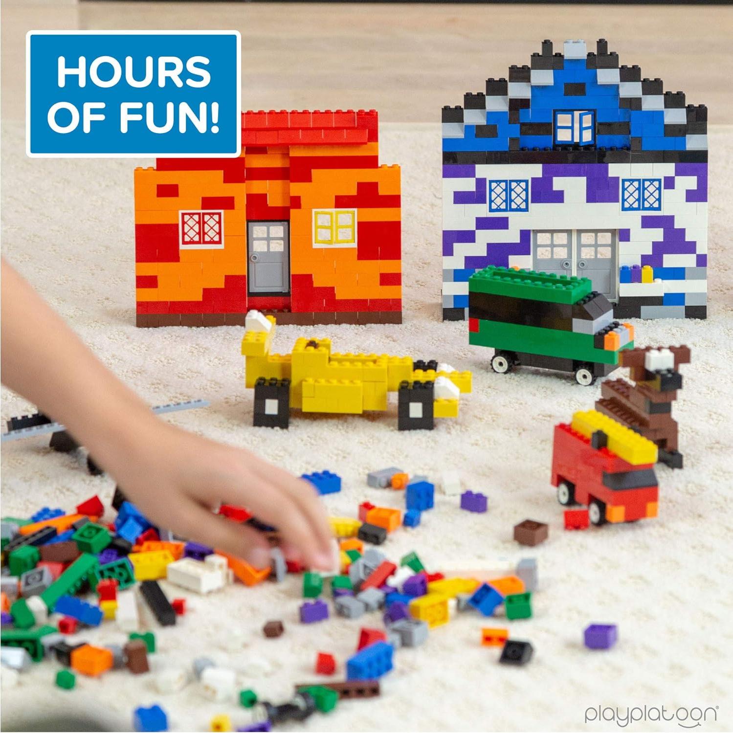 Juego de 400 Piezas Ventanas y Puertas Play Platoon