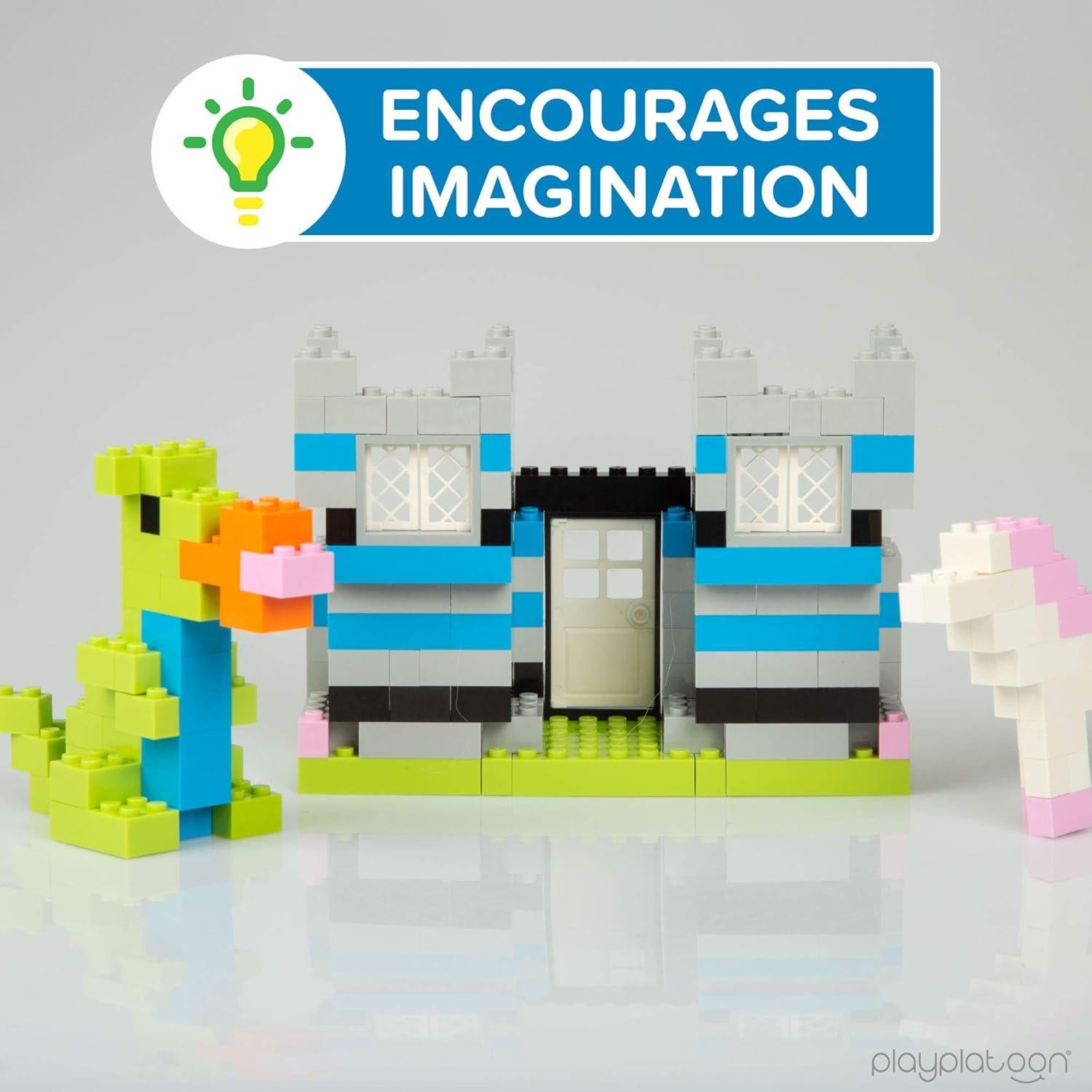 Juego de 400 Piezas Ventanas y Puertas Play Platoon