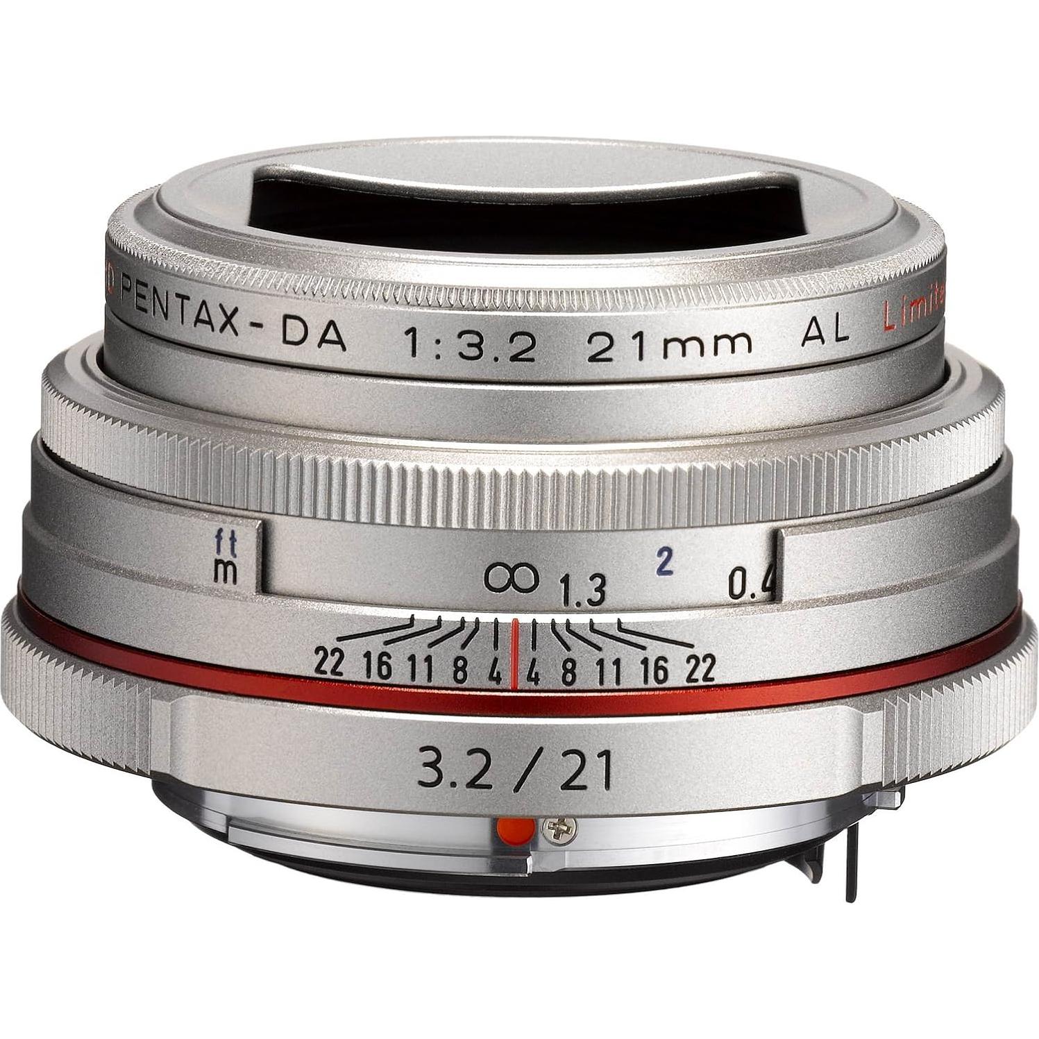 Lente Gran Angular Pentax DA 21mm F3.2 AL Limitada Plata