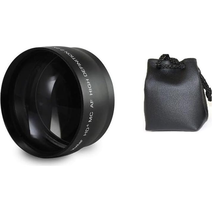 Juego de Lentes Gran Angular y Telephoto HD Ser para Pentax K-r