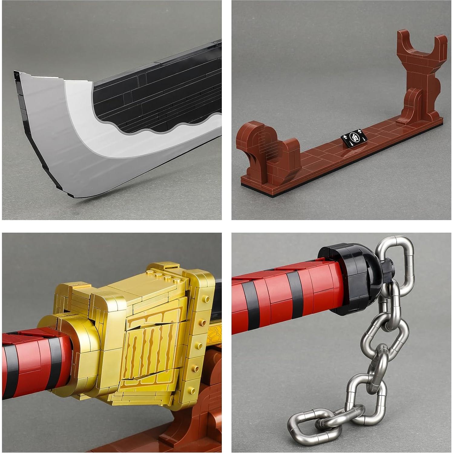 Katana Edward Newgate One Piece 1319 Pcs para Cosplay