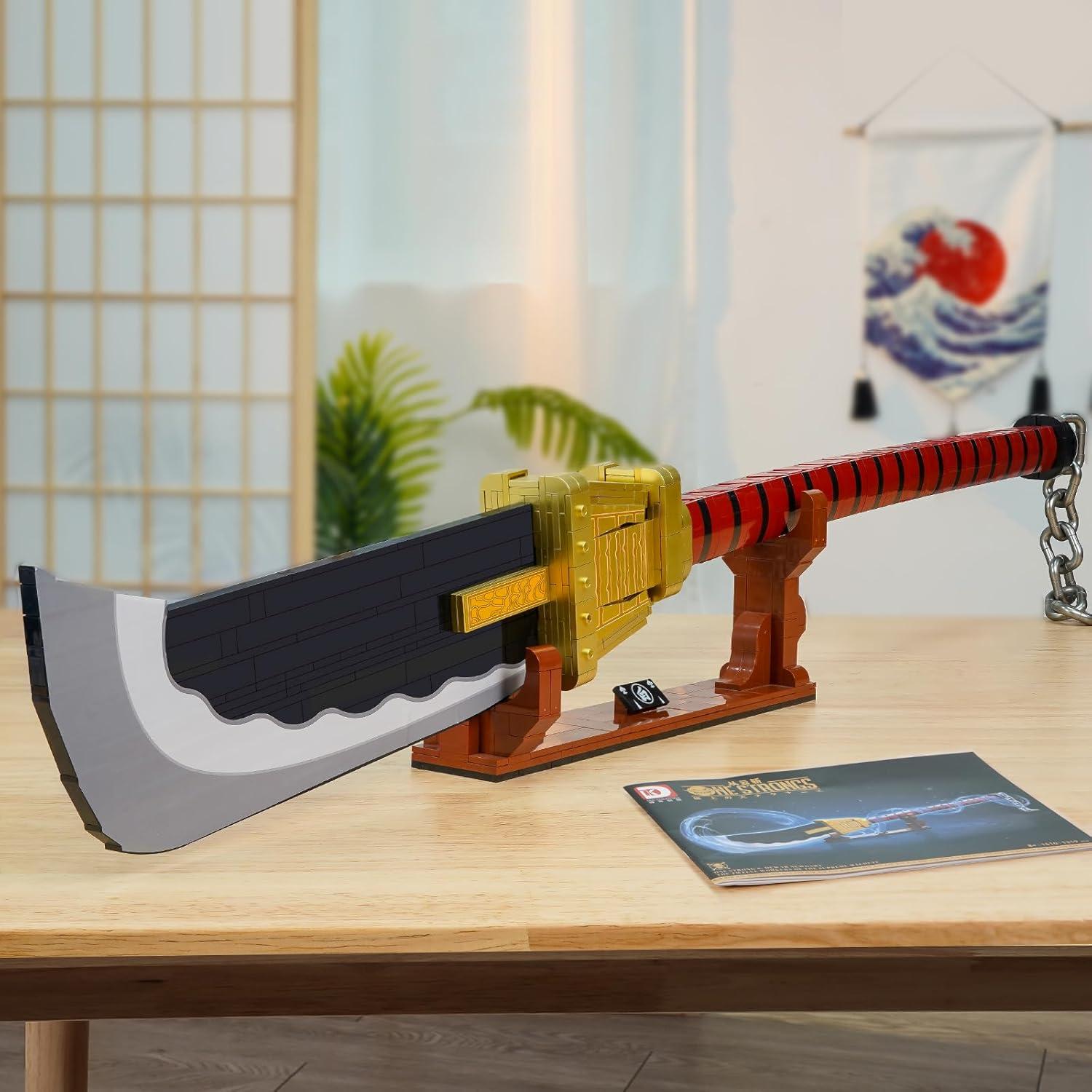 Katana Edward Newgate One Piece 1319 Pcs para Cosplay