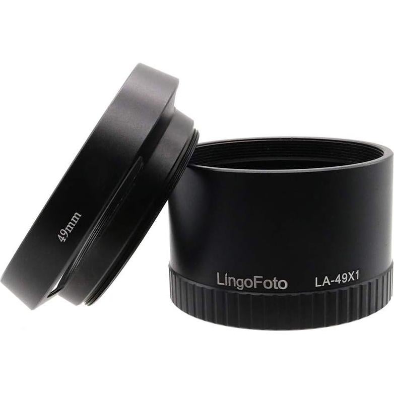 Adaptador de Lente LINGO LA-49X1 para Cámara Leica X1 X2 49mm