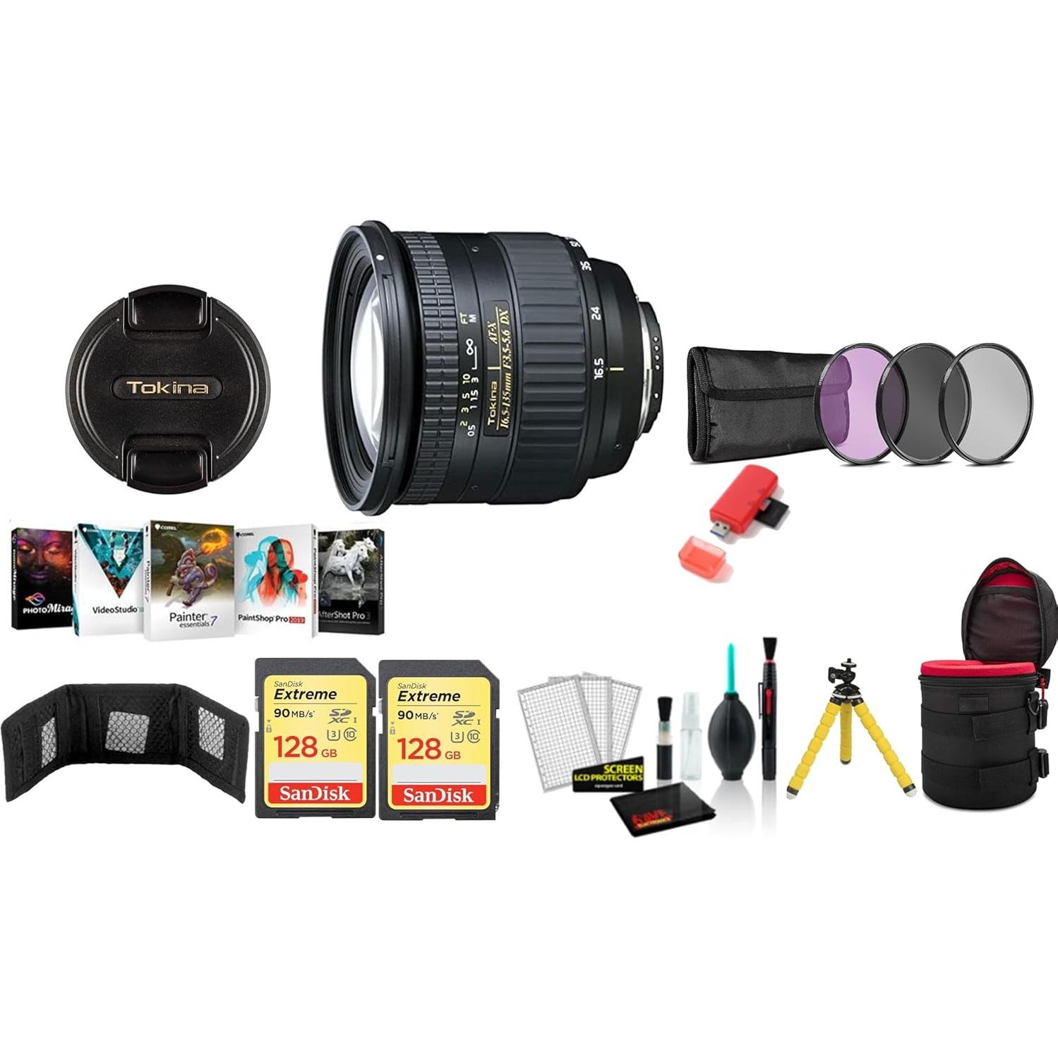 Lente Tokina 16.5-135mm f/3.5-5.6 AT-X DX AF para Nikon