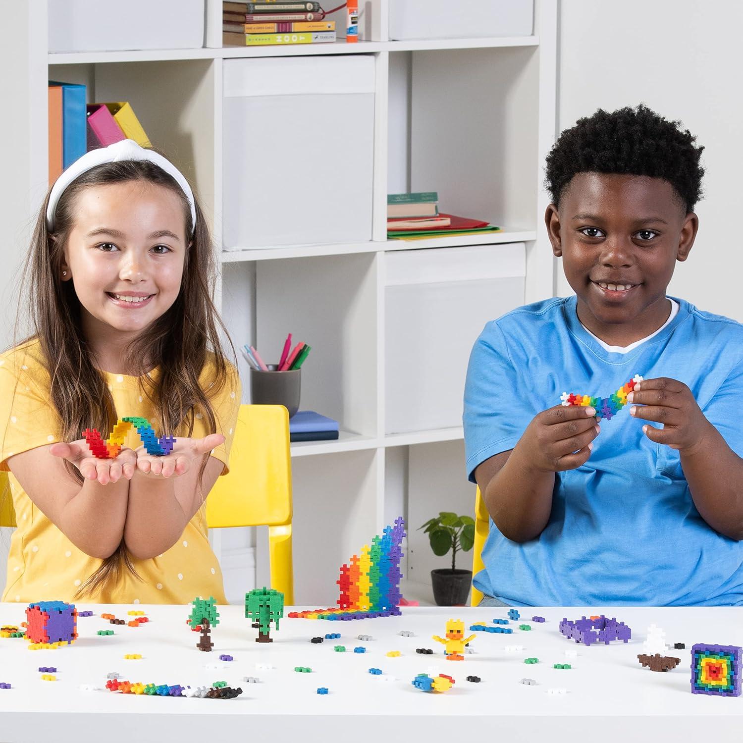 Plus Plus 70 Piezas Bloques de Construcción STEM para Niños