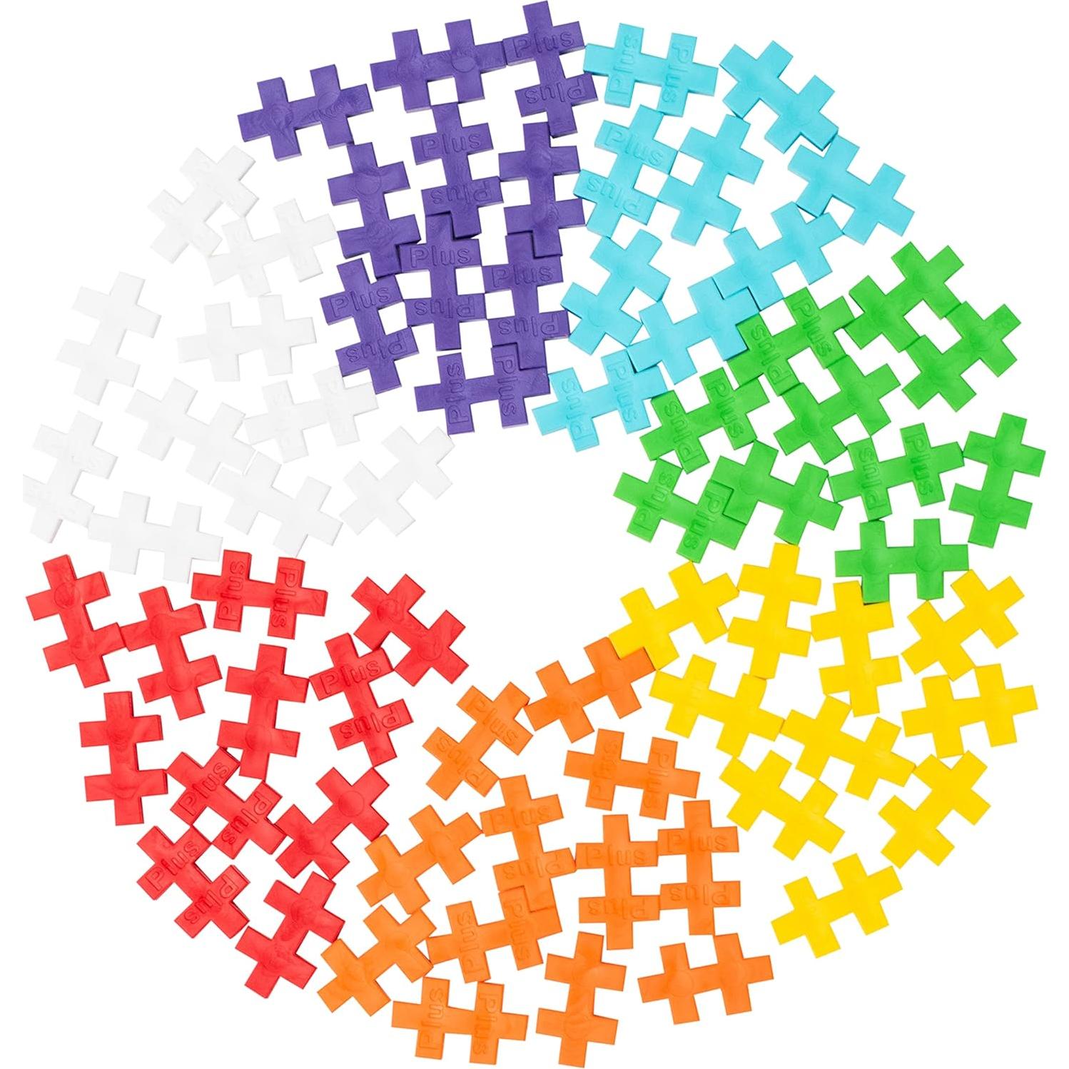 Bloques de Construcción Plus-Plus 70 Piezas Arcoíris