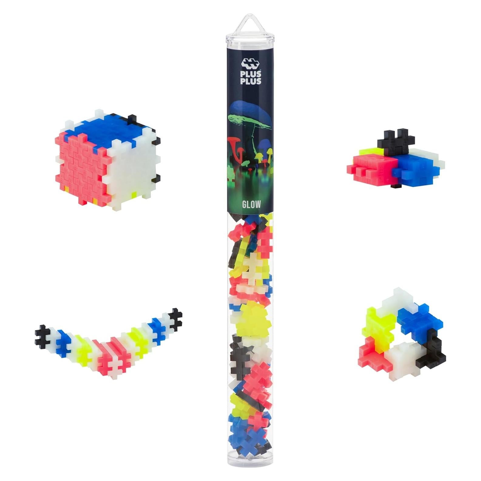 Bloques de Construcción Plus-Plus 70 Piezas Brillantes