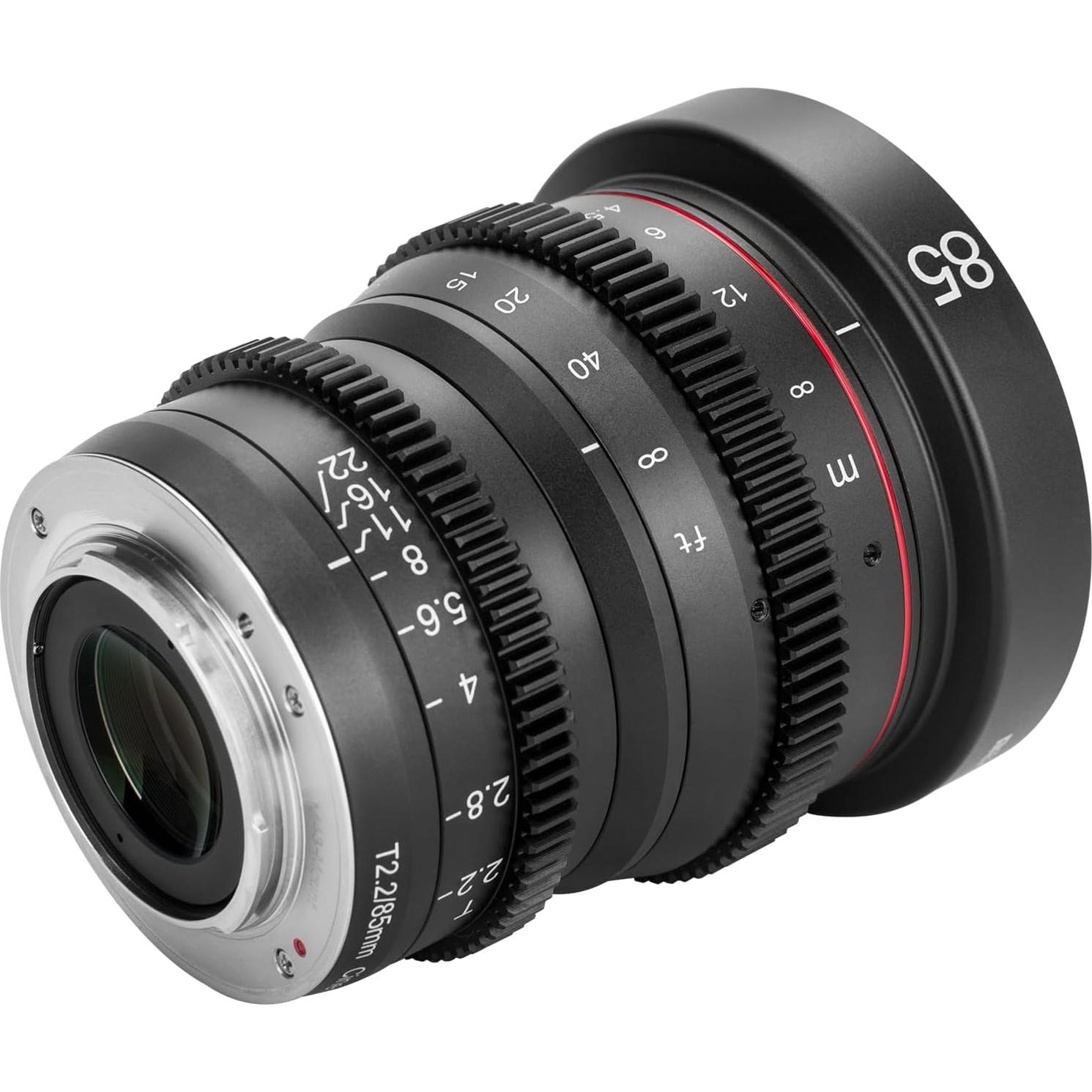 Lente Cine MEKE 85mm T2.2 Manual Micro Cuatro Tercios