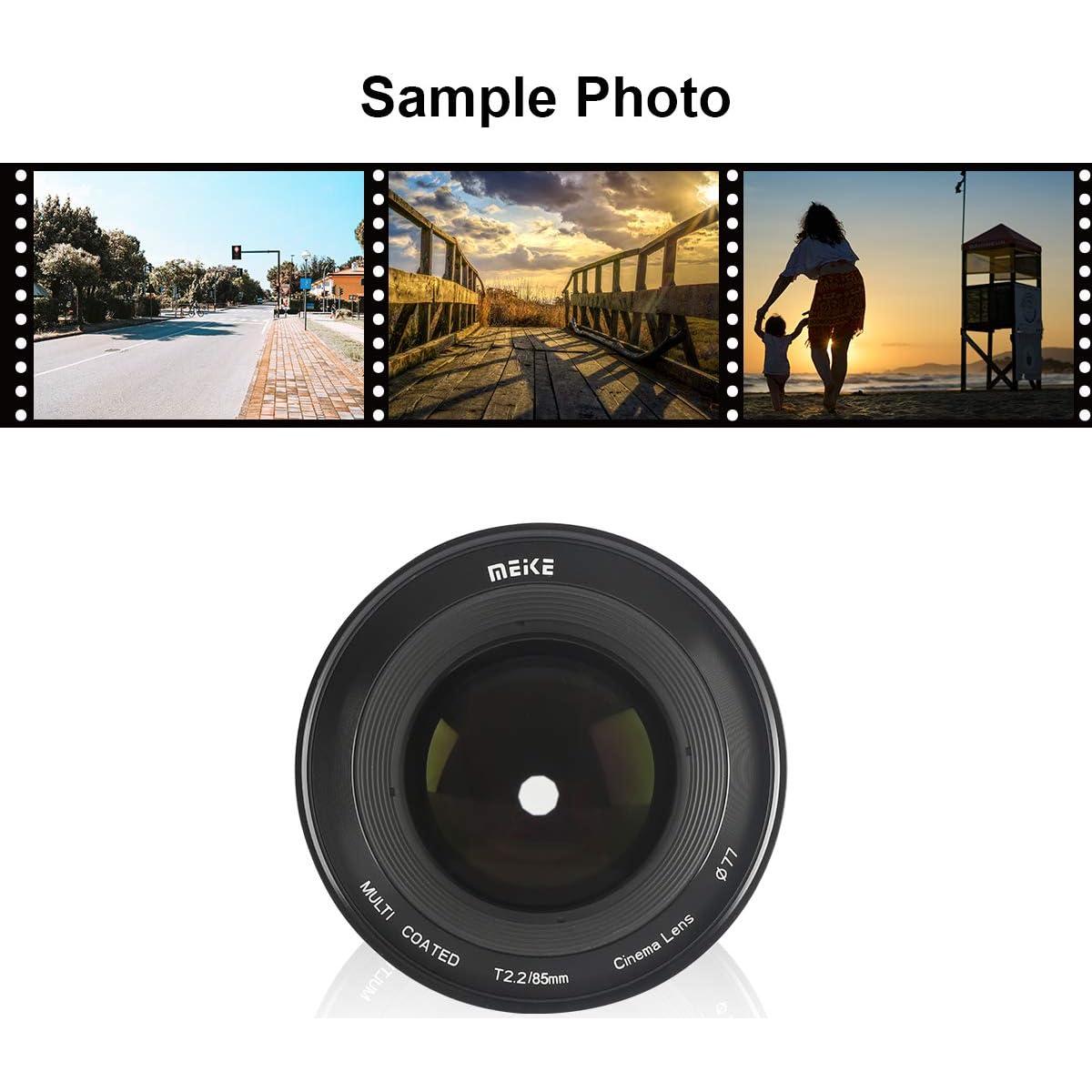 Lente Cine MEKE 85mm T2.2 Manual Micro Cuatro Tercios