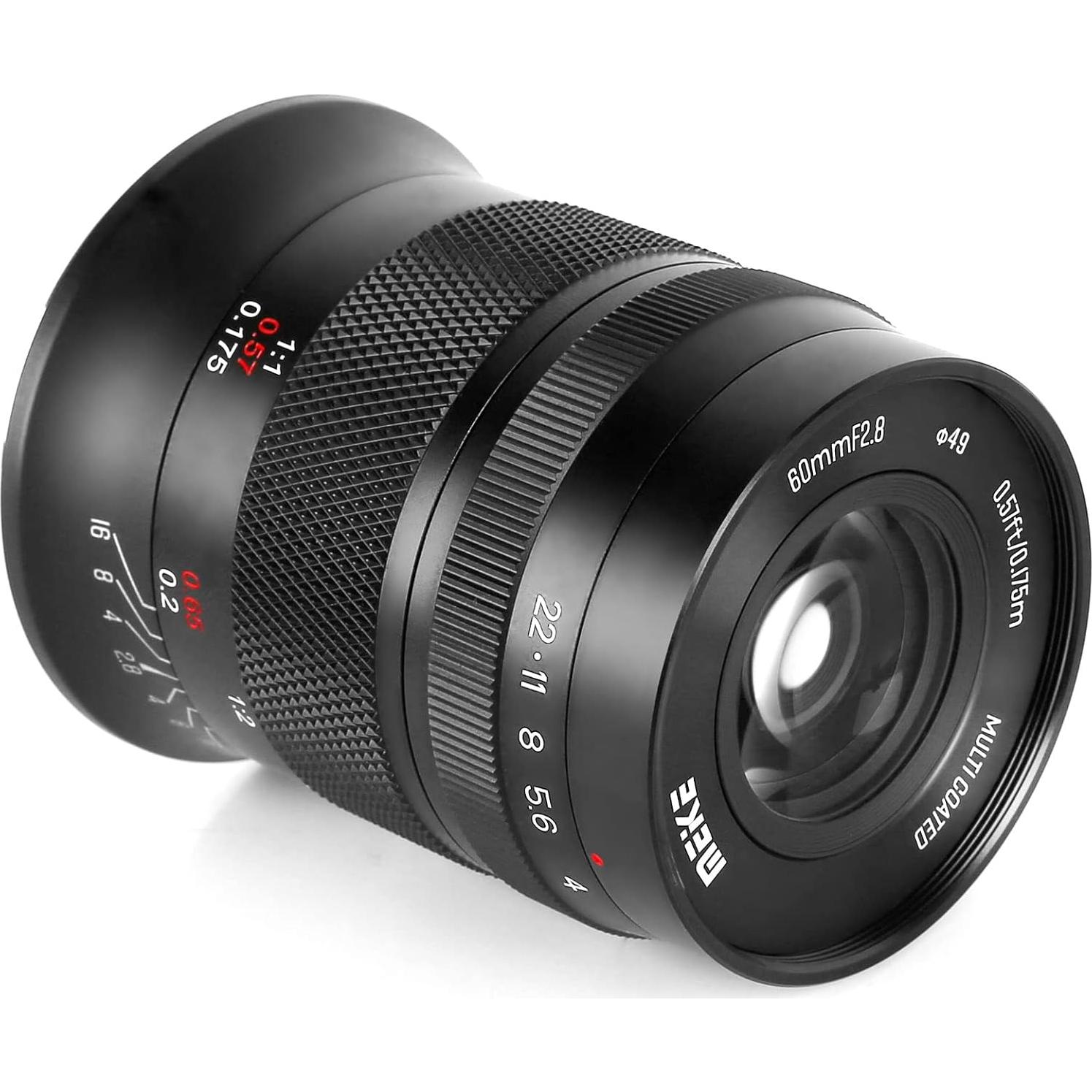 Lente Macro Meike 60mm F2.8 Manual para Canon RF-Mount