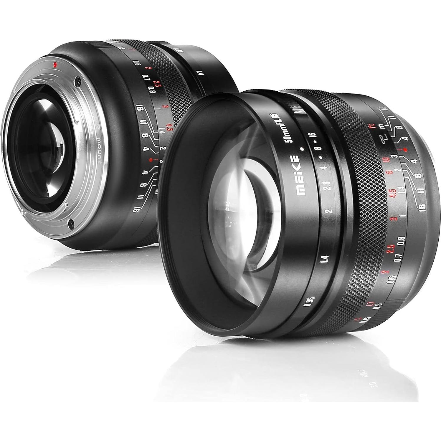 Lente Meike 50mm f0.95 Manual para Canon RF - APS-C