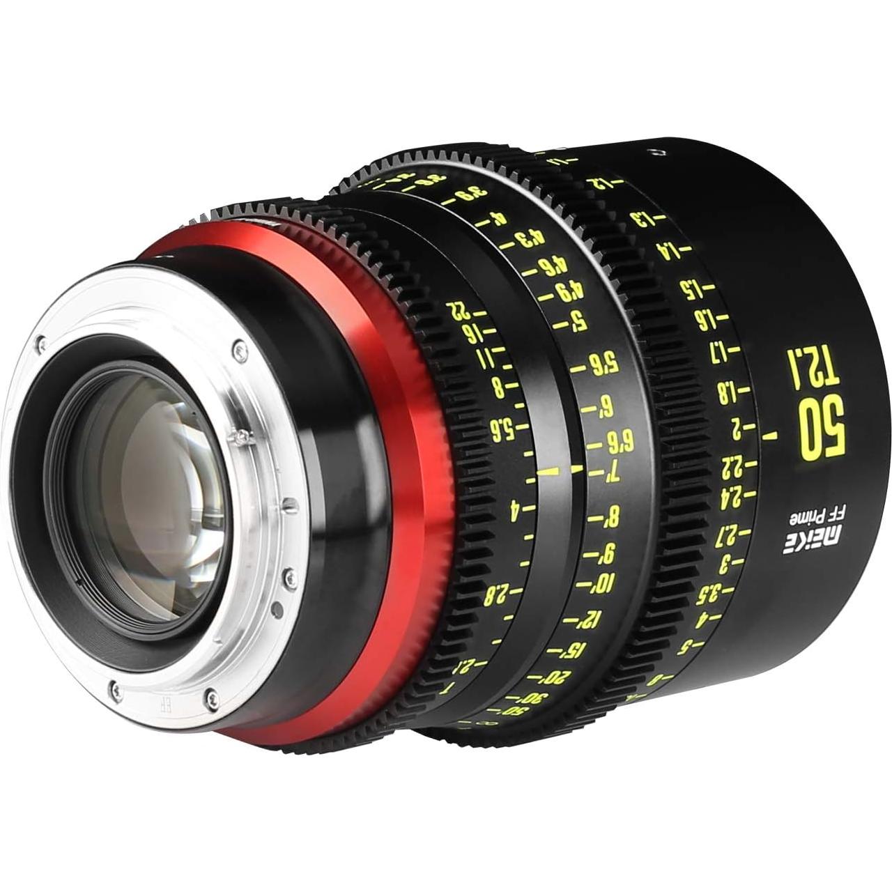 Lente de Cine MEKE 50mm T2.1 Manual Montura EF
