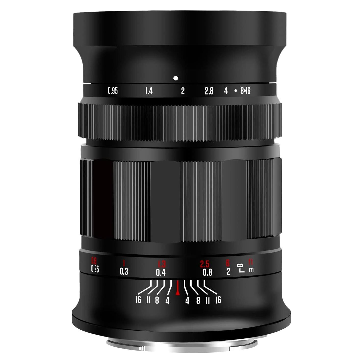 Lente Meike 25mm f/0.95 Gran Apertura Manual RF-Mount