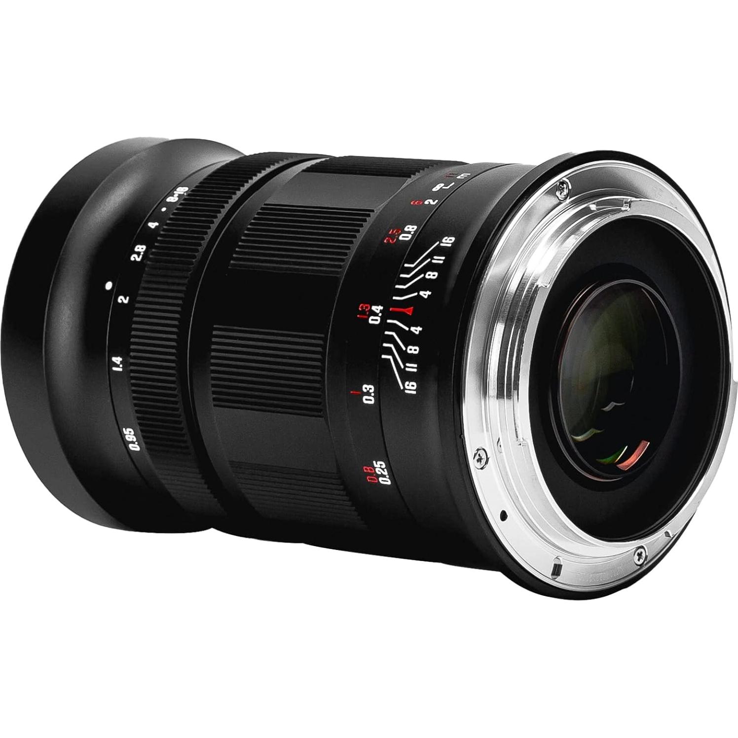 Lente Meike 25mm f/0.95 Gran Apertura Manual RF-Mount