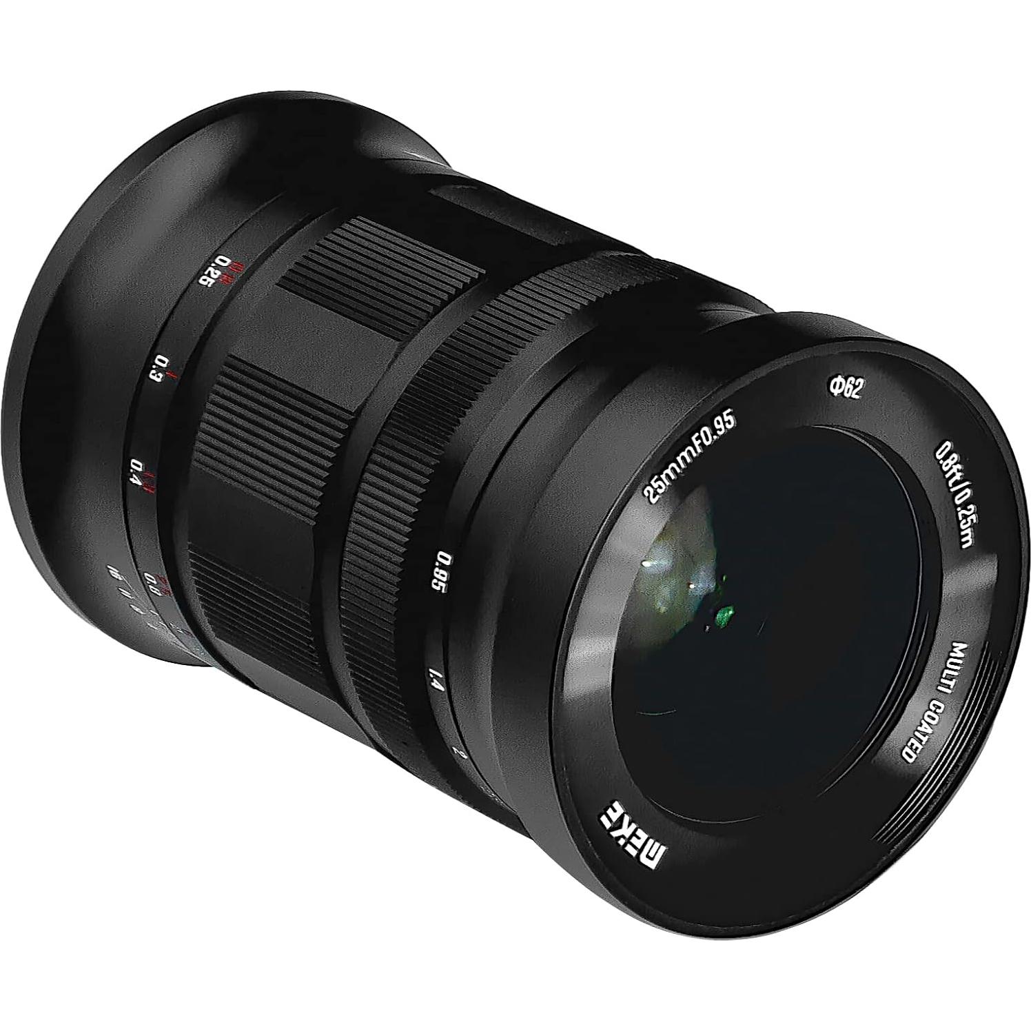 Lente Meike 25mm f/0.95 Manual para Nikon Z APS-C