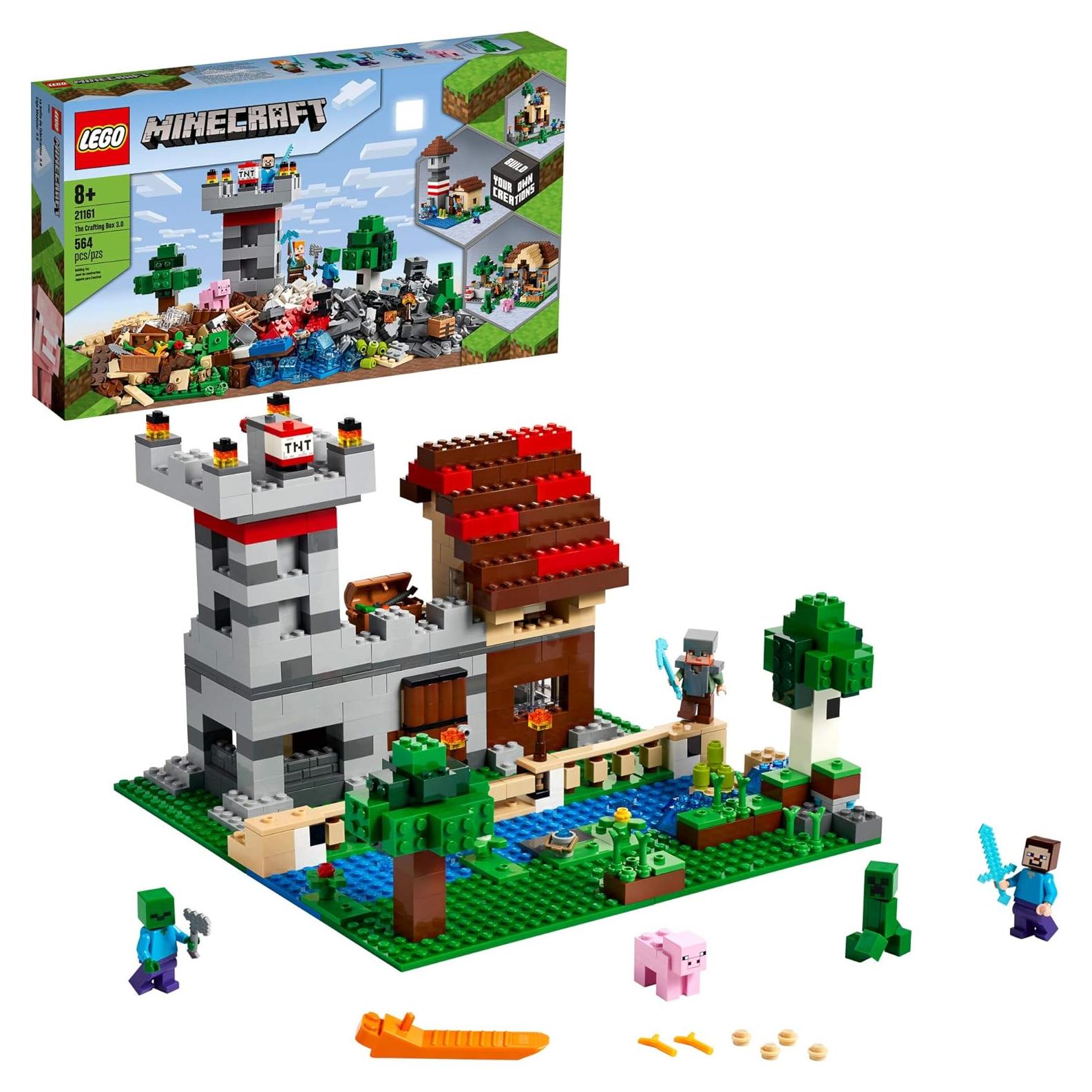 LEGO Minecraft La Caja de Creación 3.0 21161 - 564 Piezas