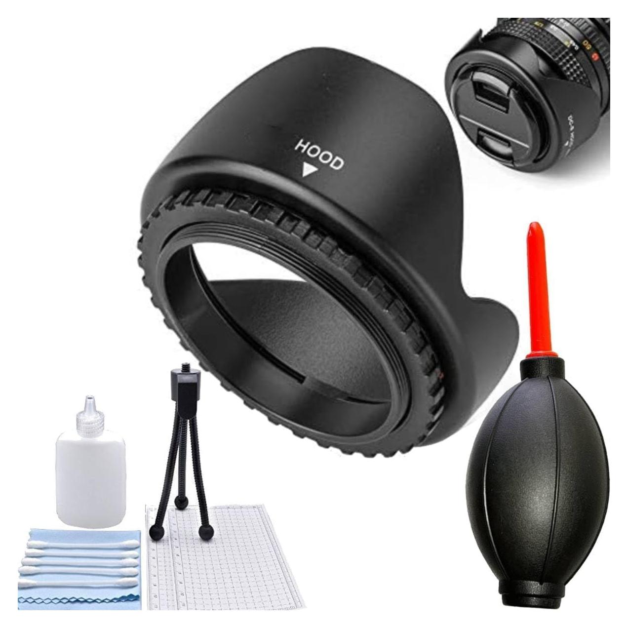 Capucha de lente reversible 77mm OPTURA HD para Rokinon 24mm