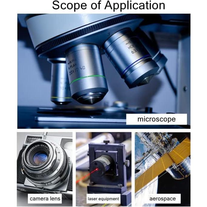 Lente de Cámara CCTV Fielect 12mm 5MP M12 para Seguridad