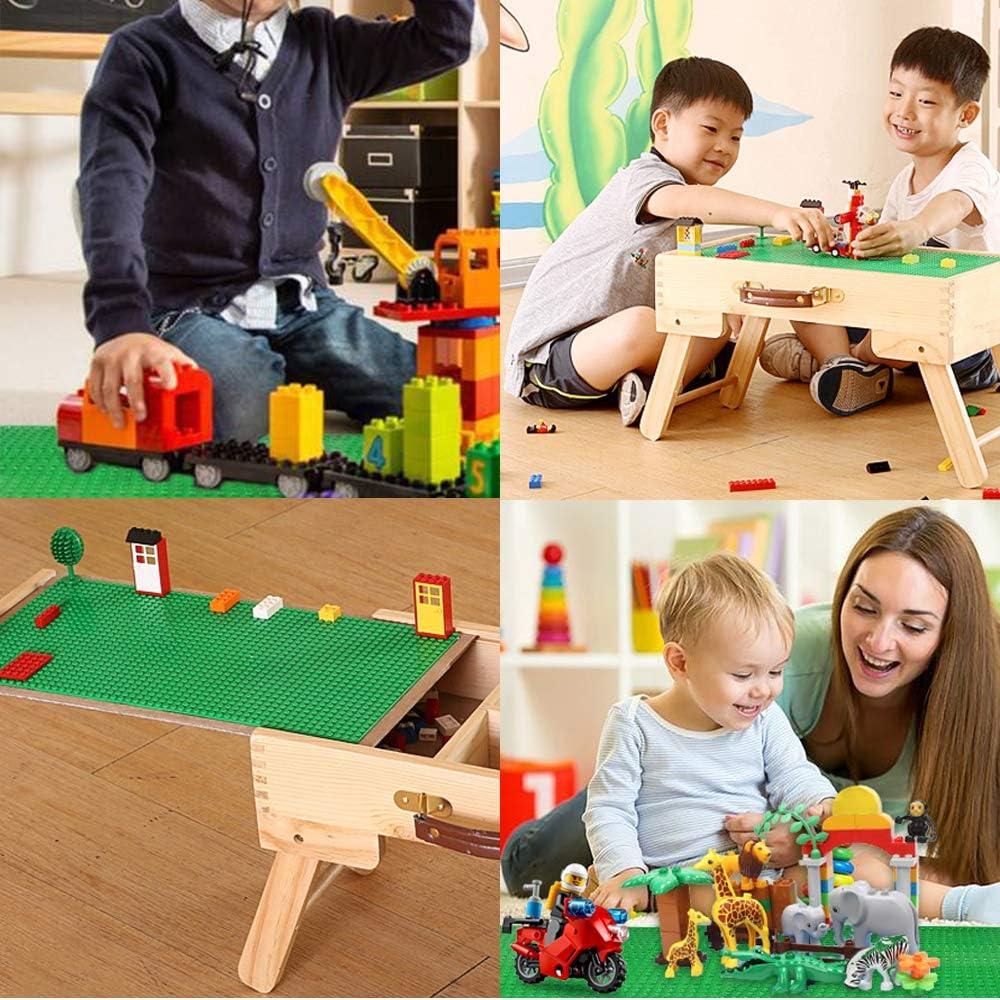 Placas Base Lekebaby 6 Piezas 25,4 cm Verde Azul Blanco