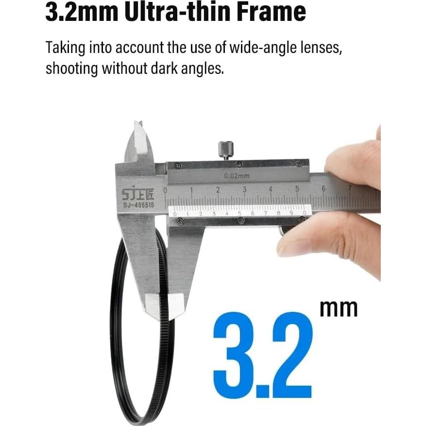 Filtro UV VILTROX 86mm MC Ultra Delgado 18 Capas para Cámara