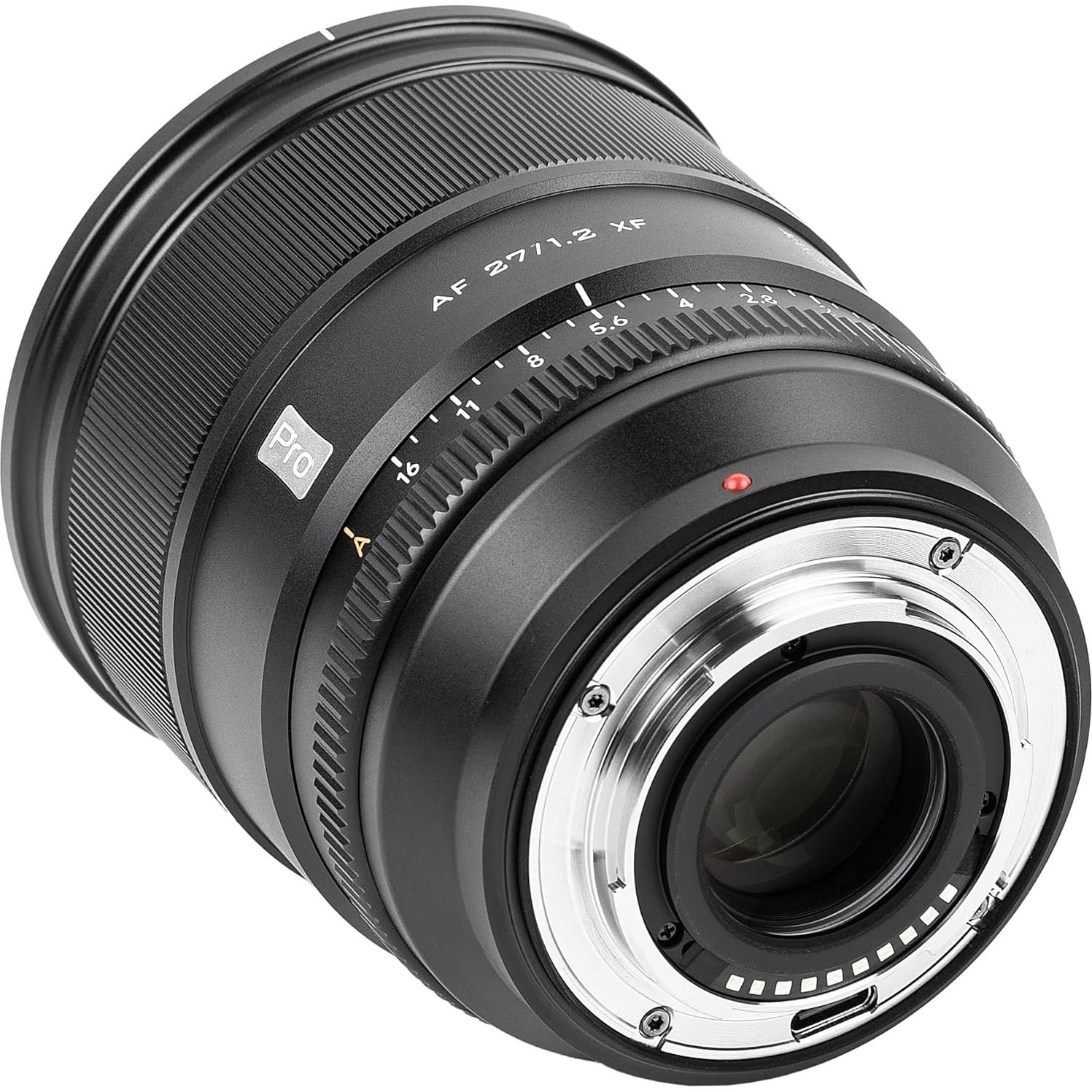 Lente VILTROX 27mm F1.2 Pro XF para Fujifilm X-Mount