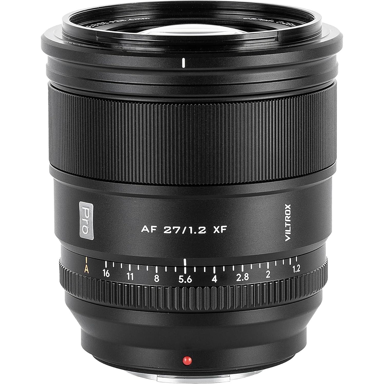 Lente VILTROX 27mm F1.2 Pro XF para Fujifilm X-Mount