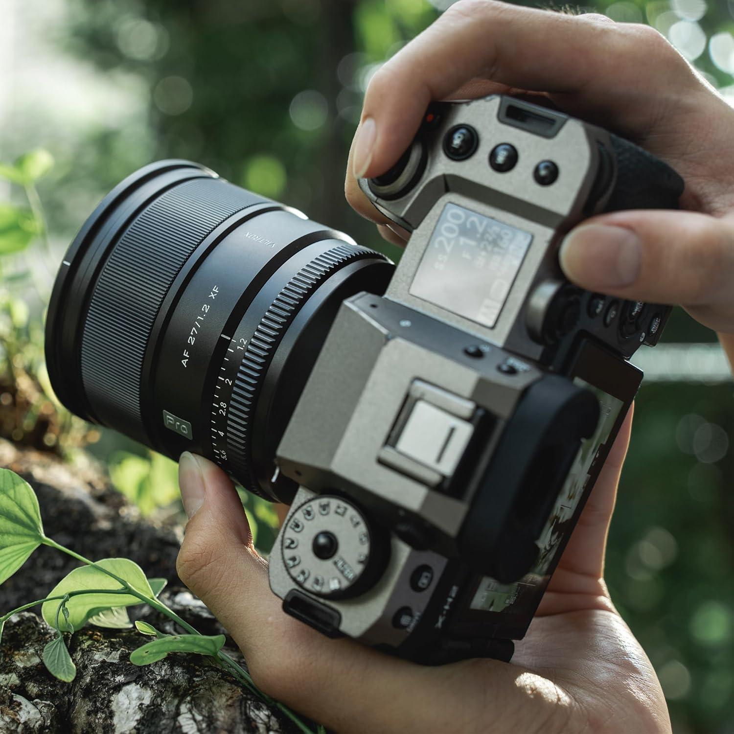 Lente VILTROX 27mm F1.2 Pro XF para Fujifilm X-Mount