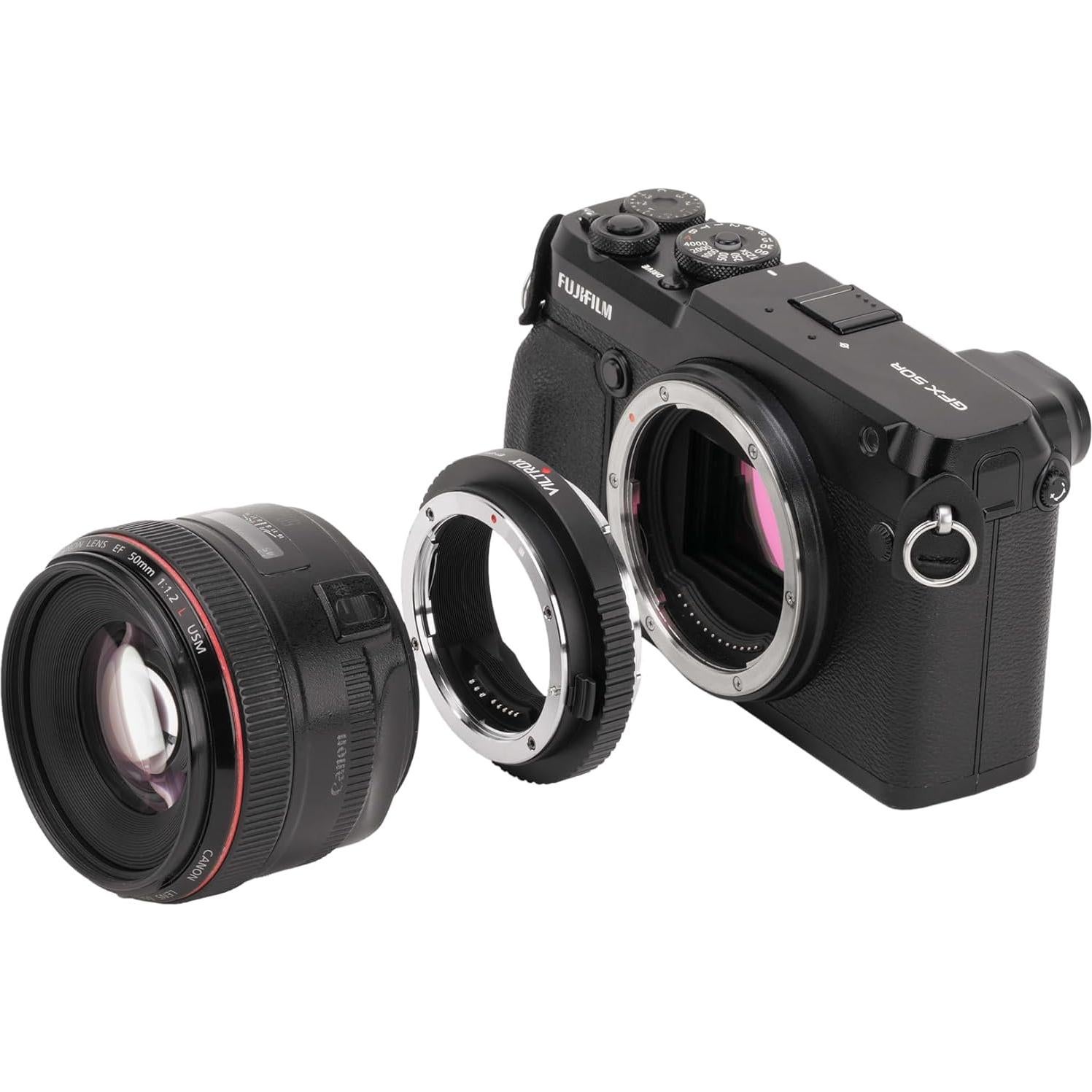Adaptador de Montura de Lente Viltrox EF-GFX II - 277g