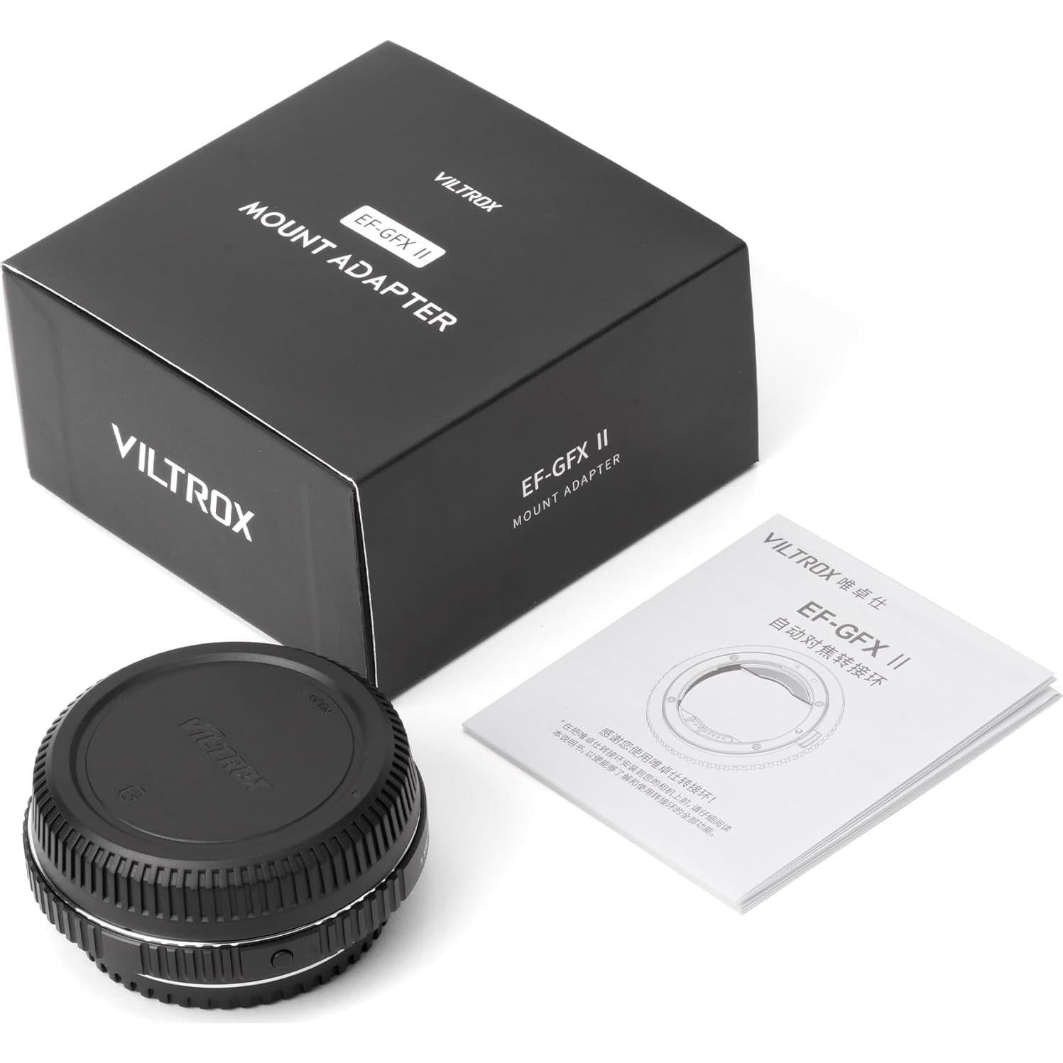 Adaptador de Montura de Lente Viltrox EF-GFX II - 277g