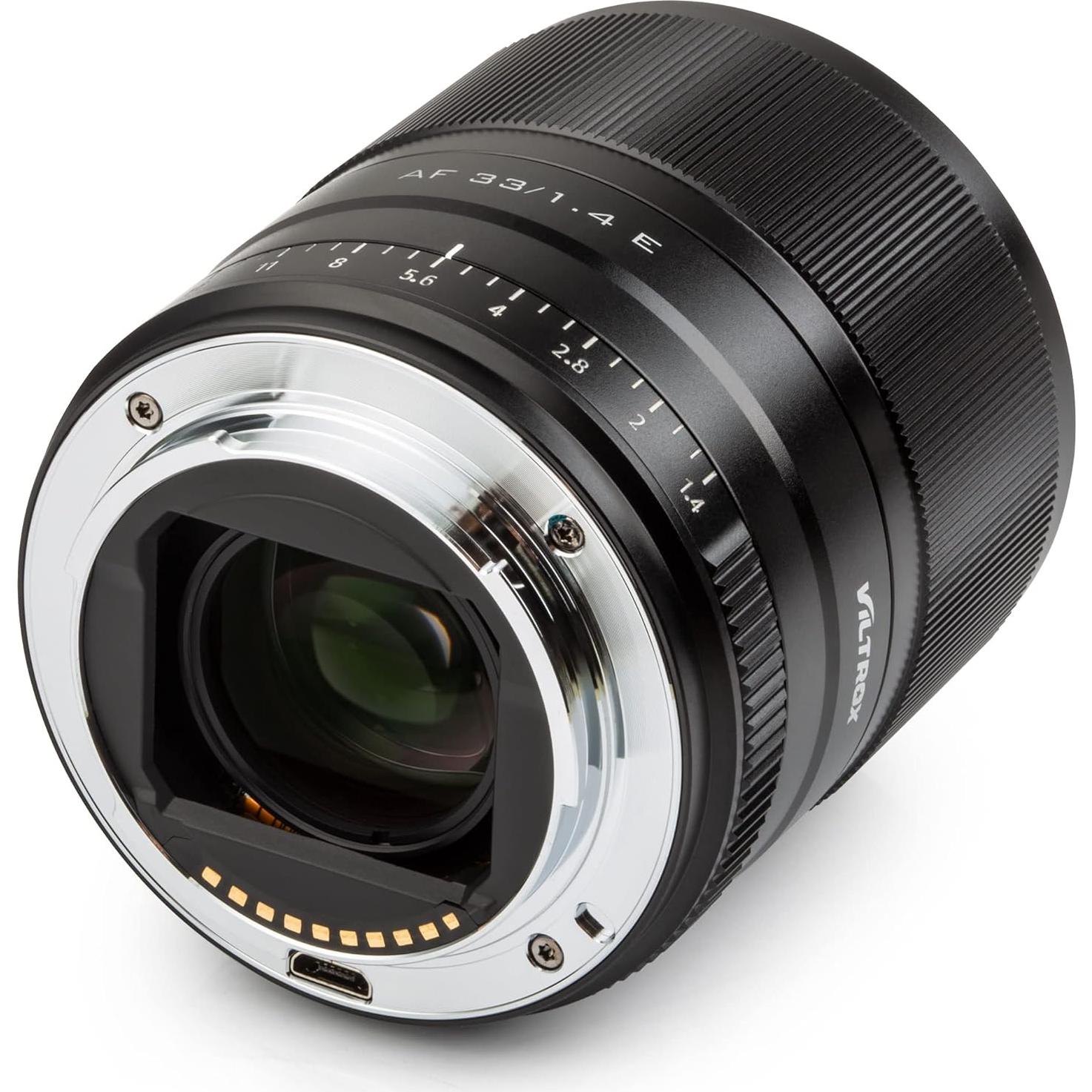 Lente VILTROX 33mm f/1.4 para Sony E - Enfoque Automático APS-C