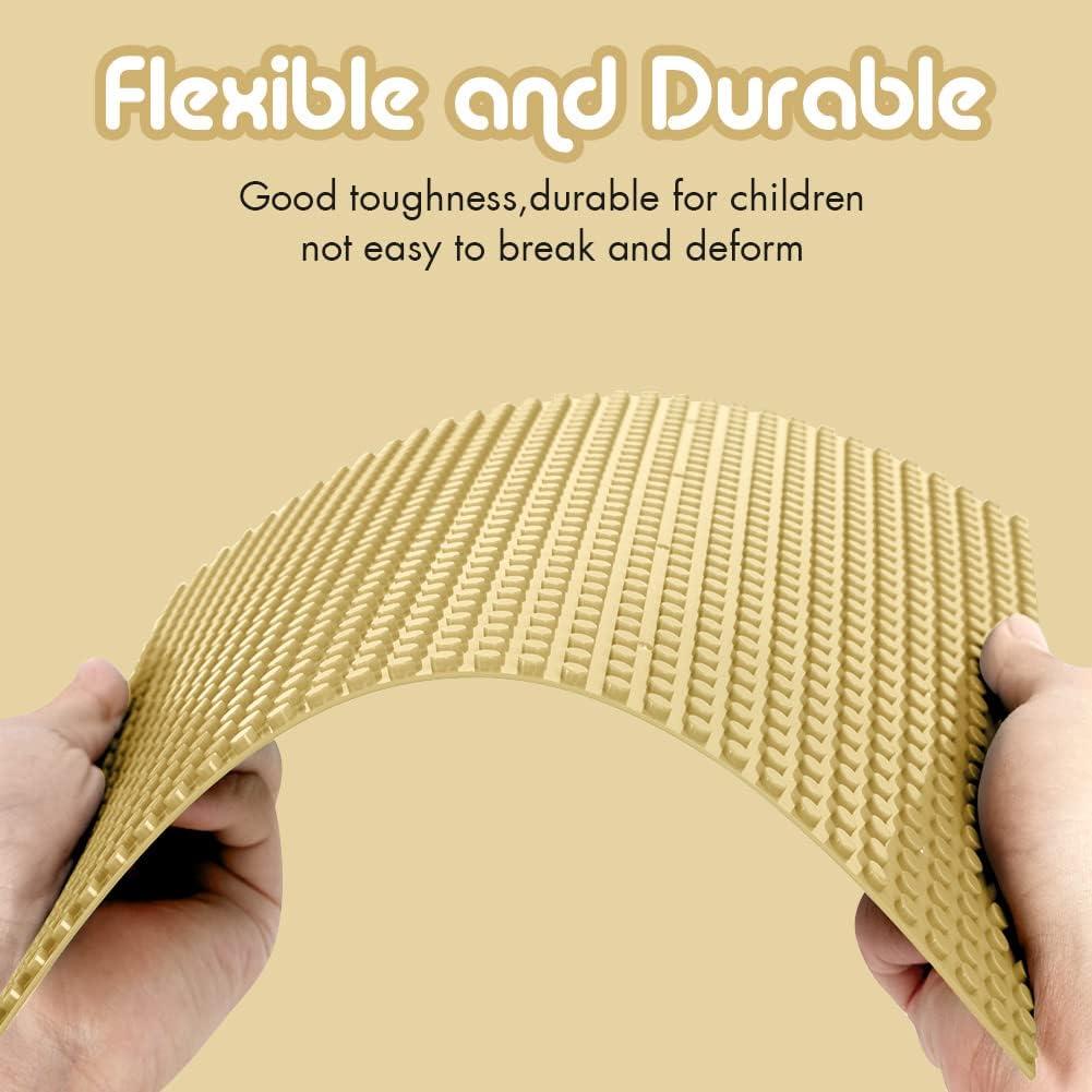 Base de Placas Lekebaby 6 Piezas 25,4 cm Color Arena