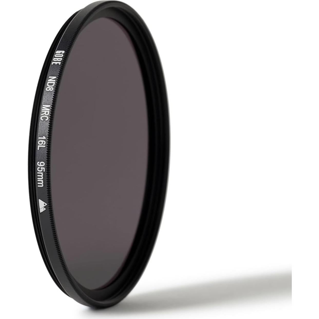 Filtro de lente ND Gobe 95mm ND8 3 paradas para fotografía