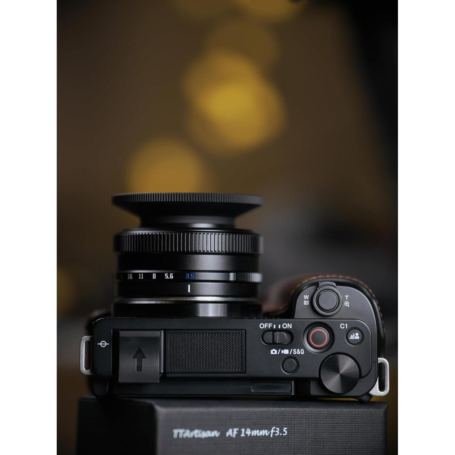 Lente Gran Angular TTARTISAN AF 14mm F3.5 para Sony E