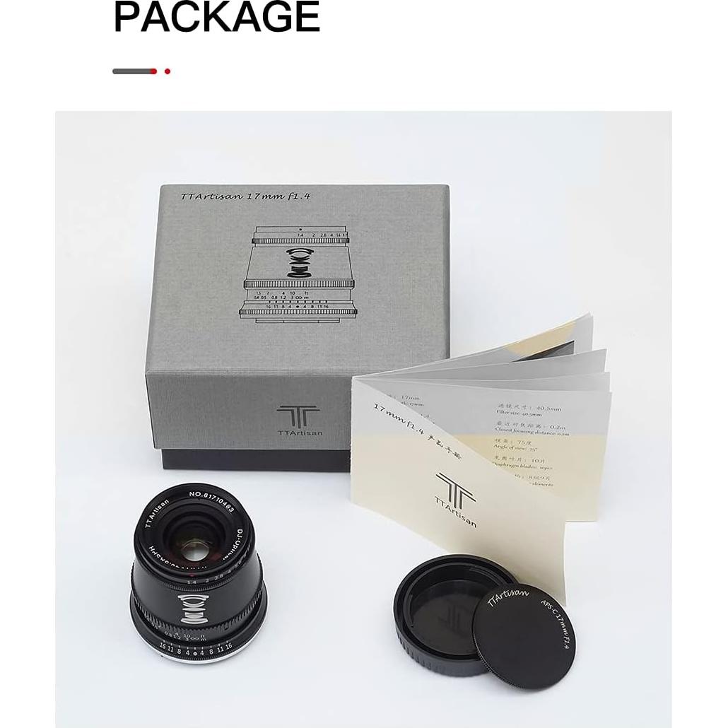 Lente Gran Angular 17mm F1.4 TTArtisan para Nikon Z