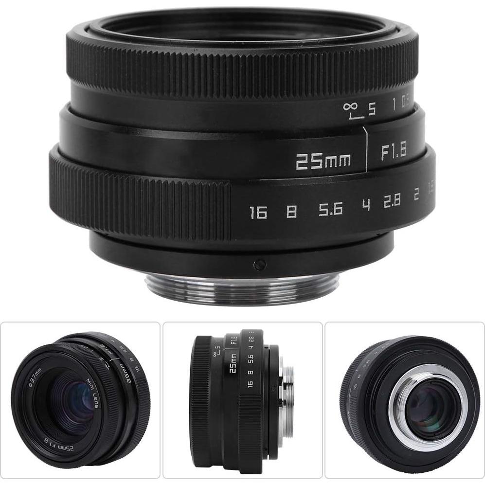 Lente Gran Angular 25mm F1.8 Bewinner para CCTV HD