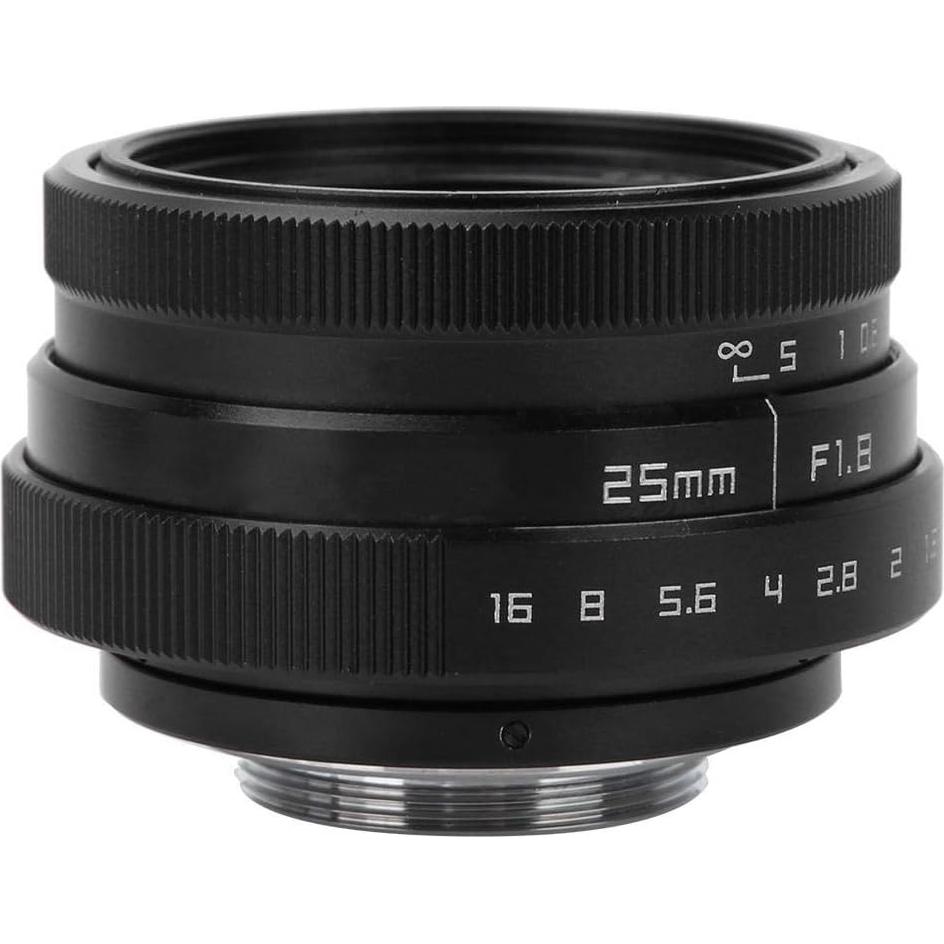 Lente Gran Angular 25mm F1.8 Bewinner para CCTV HD