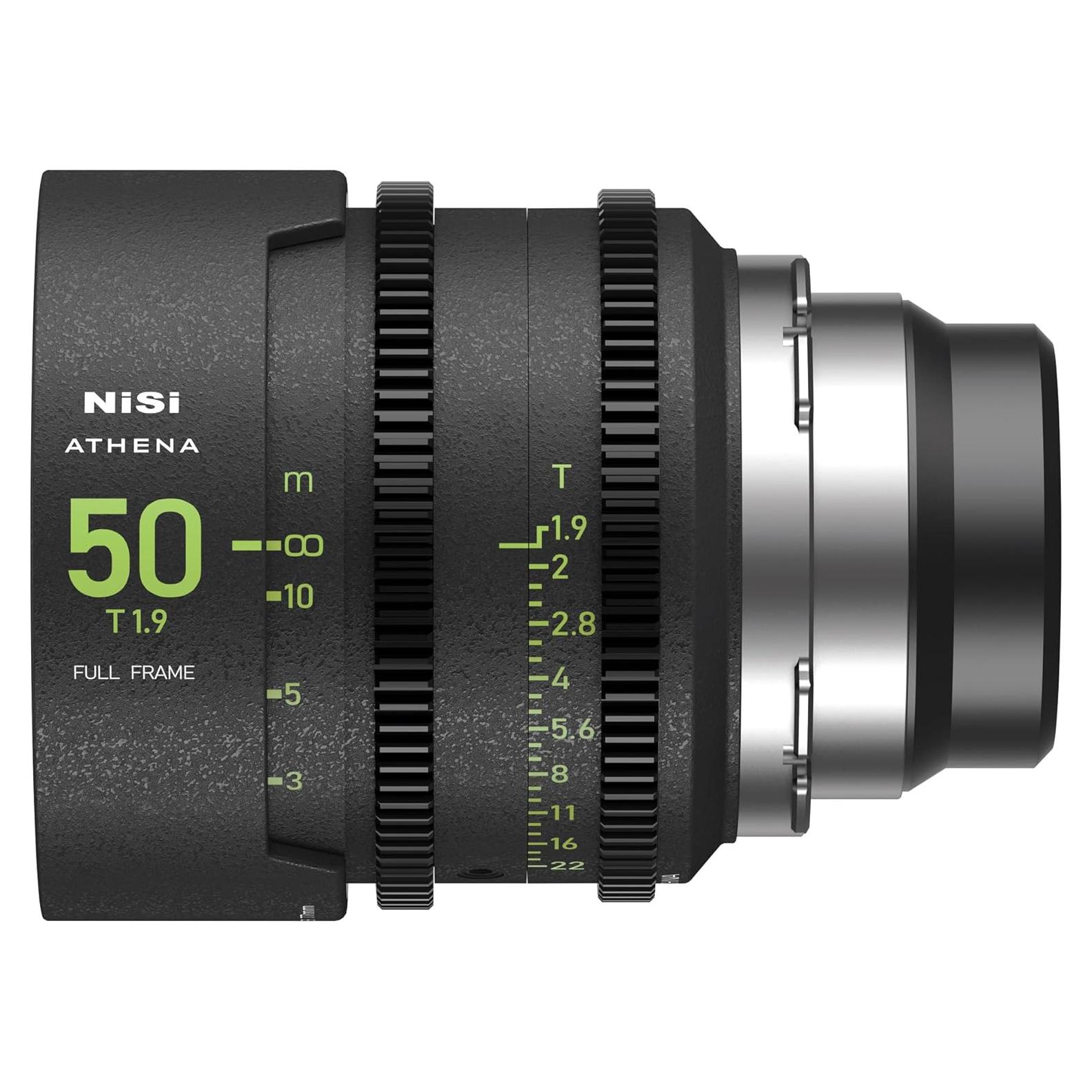 Lente de Cine NiSi Athena Prime 50mm T1.9 para ARRI PL