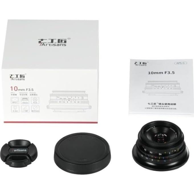 Lente Ultra Gran Angular 7artisans 10mm F3.5 para Sony E