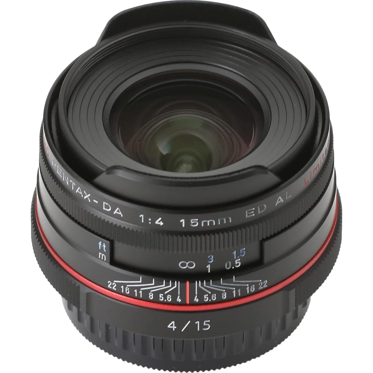 Lente Ultra Gran Angular Pentax DA 15mm f/4 ED AL LTD