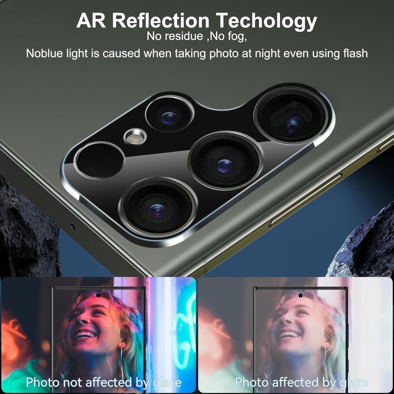 Protector de Lente de Cámara DEERLAMN para Samsung Galaxy S24 Ultra