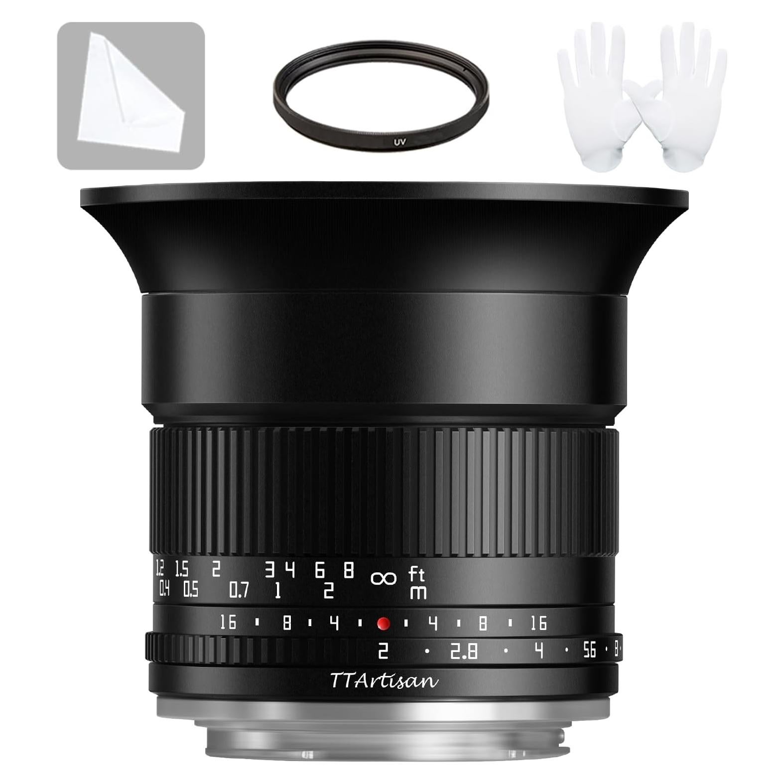 Lente Ultra Gran Angular TTArtisan 10mm F2 para Canon RF