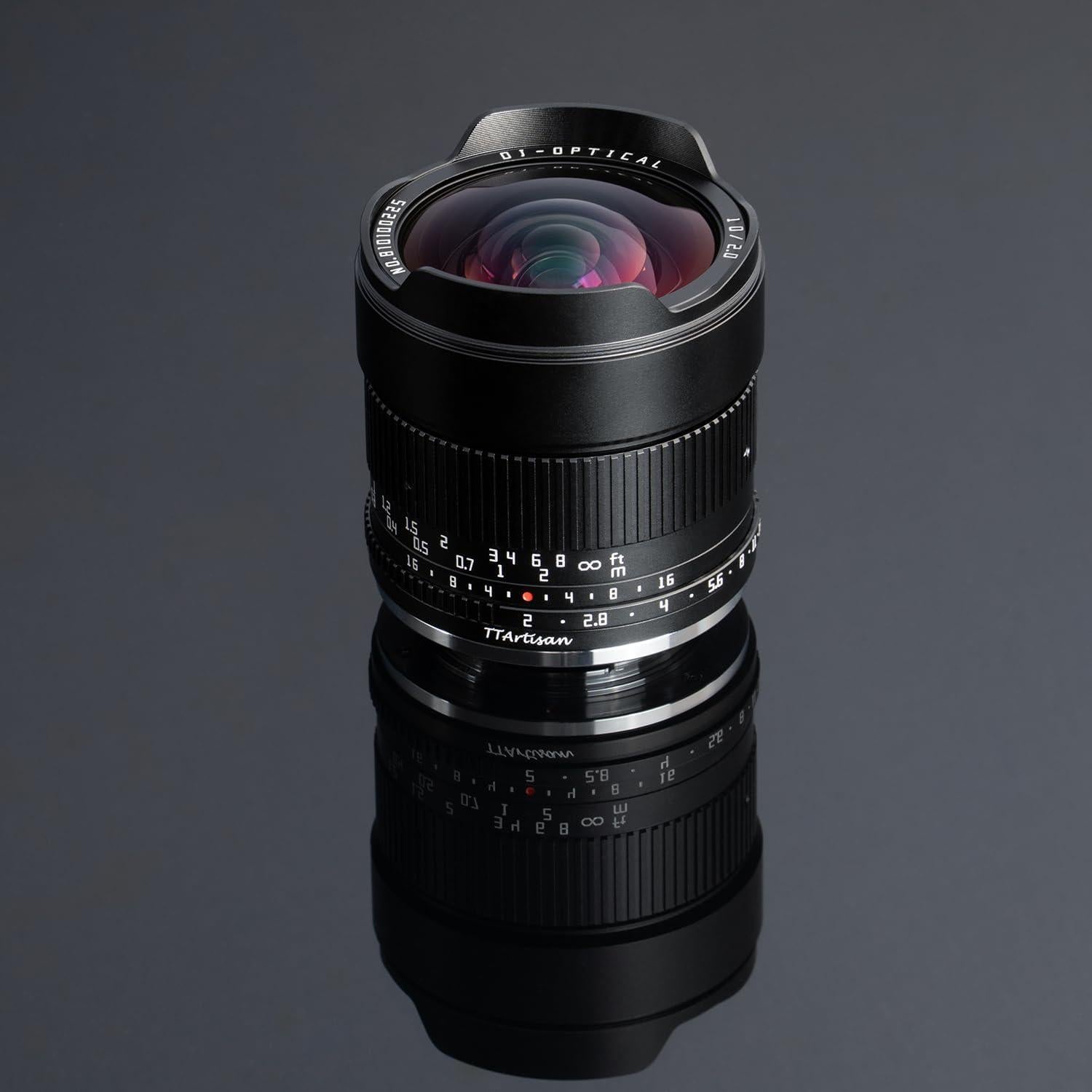 Lente Ultra Gran Angular TTArtisan 10mm F2 para Canon RF