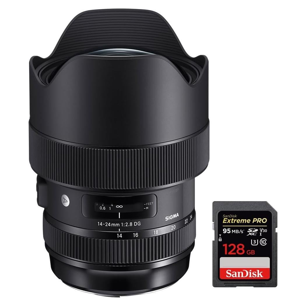 Lente Sigma 14-24mm f/2.8 DG HSM Art para Canon EF