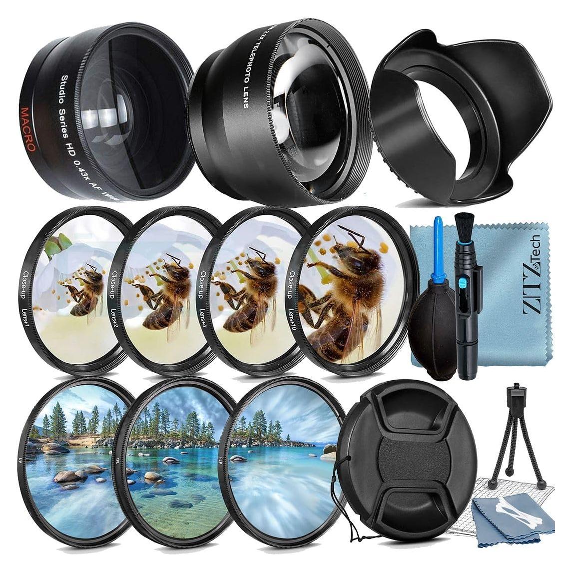 Paquete de Accesorios 49mm para Canon EOS R50 R100 M5 M6