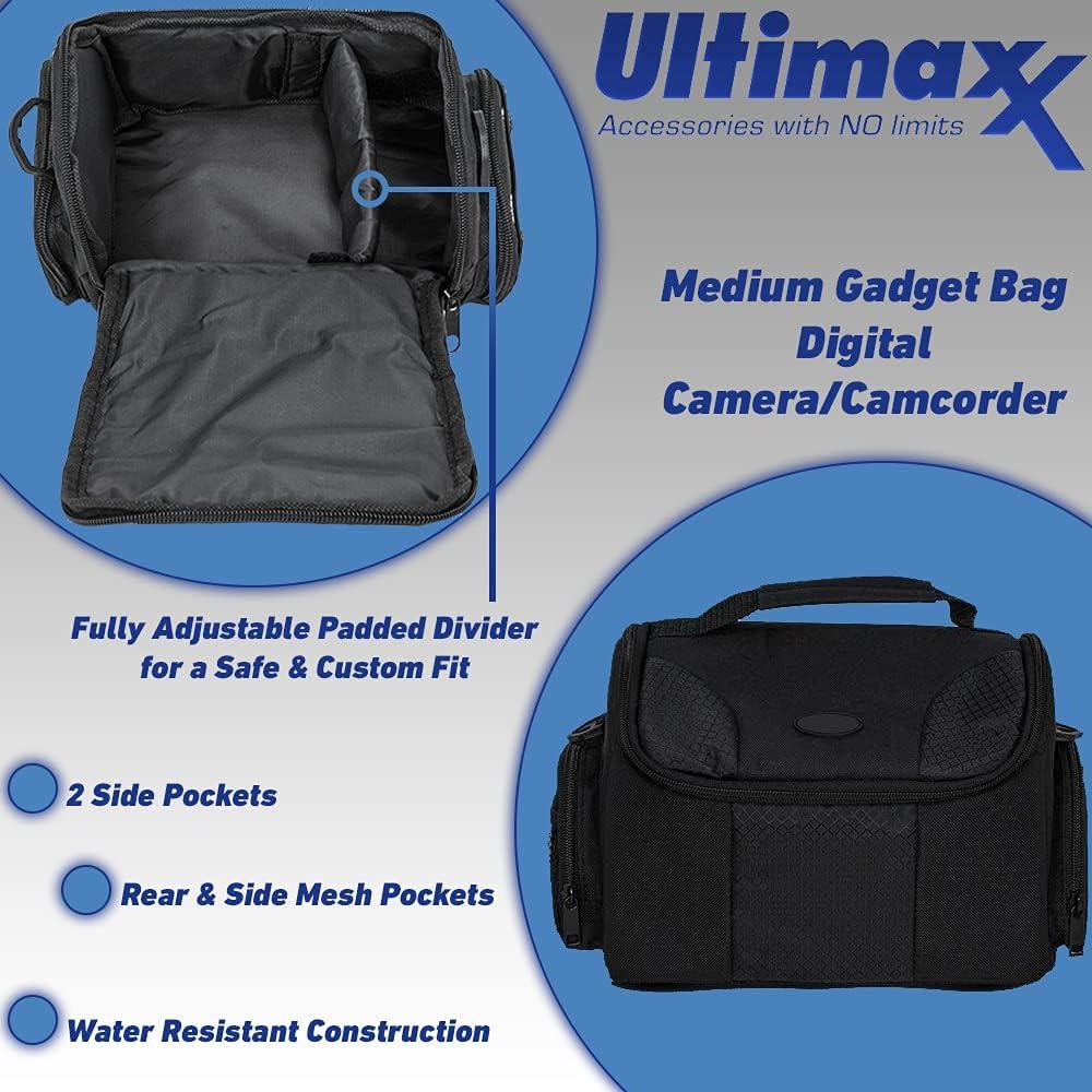 Kit de Accesorios Ultimaxx 49mm para Canon EOS M - Incluye Lentes y Filtros