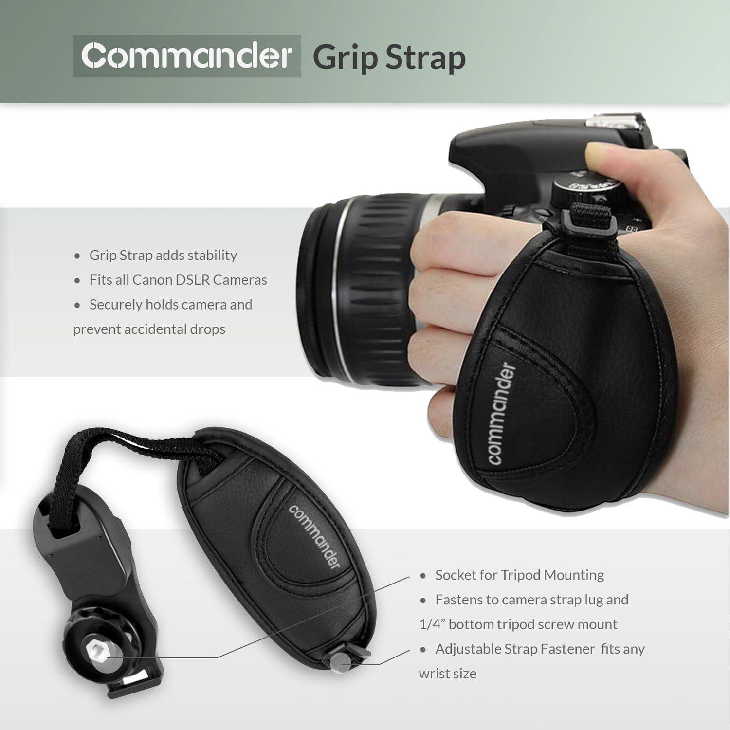 Kit de Accesorios 28 Piezas 58mm para Canon EOS Rebel T7