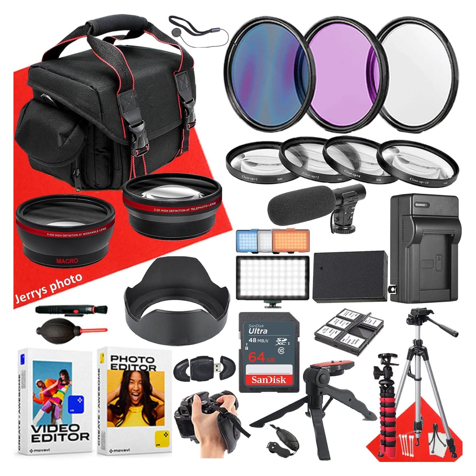 Paquete de Accesorios 49mm para Canon EOS R50 R100 M5 M6