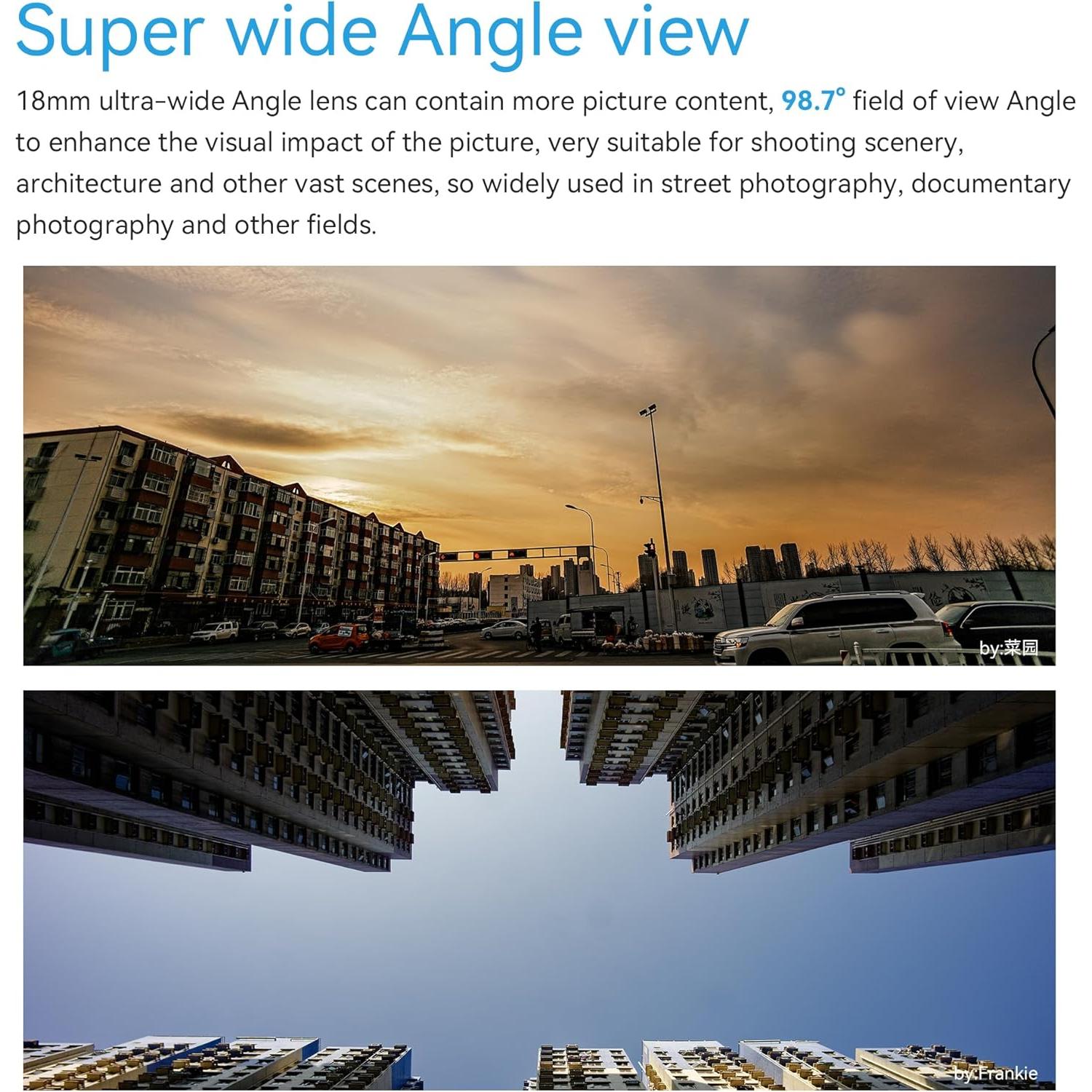 Lente 7artisans 18mm F5.6 Ultra Ligera para Nikon Z